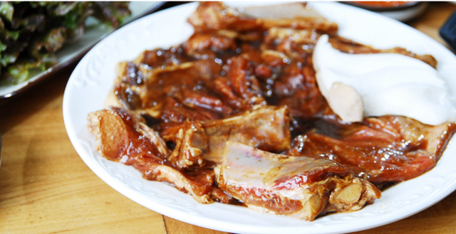 율하 장수숯불갈비