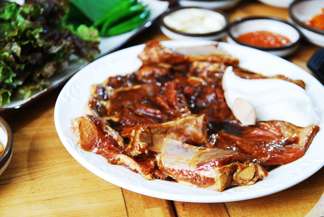 율하 장수숯불갈비